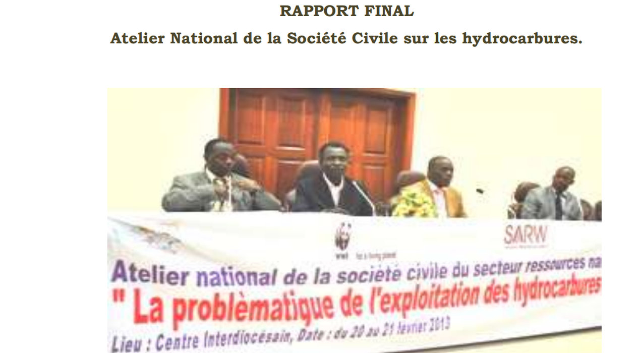 Problématique de l’exploitation ou exploration des  hydrocarbures en République démocratique du Congo : Etat de lieux et perspectives pour la contribution au  développement, à la préservation de l’environnement  et à la construction d’une paix sociale durable.