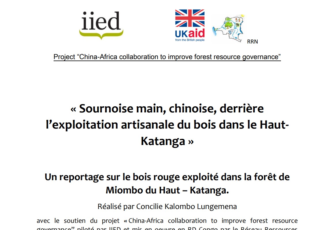 Reportage sur l’exploitation du Kakula dans la Katanga