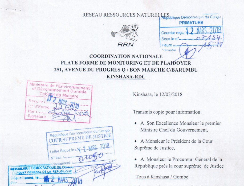 Pétition sur le changement des usages de SOMI CONGO à Inongo